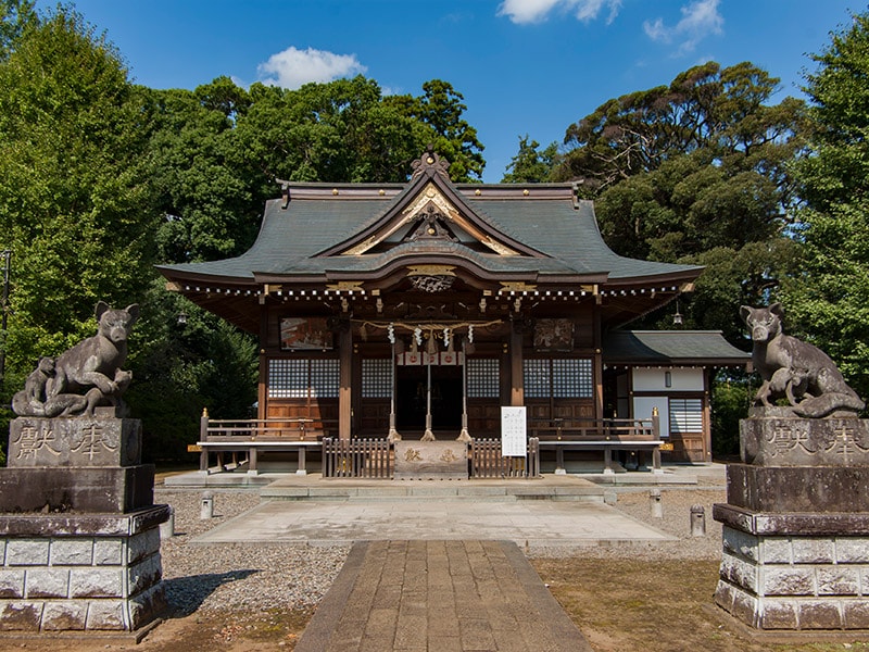 女化神社社殿