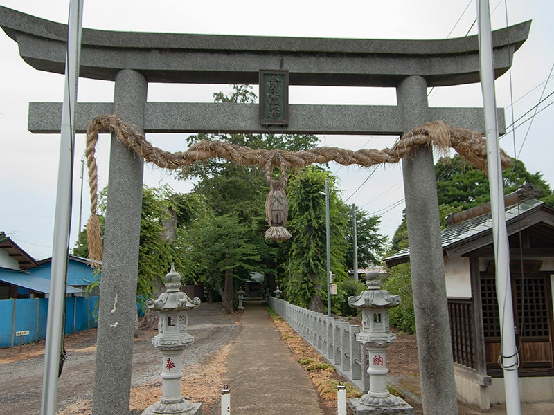 金比羅神社の鳥居