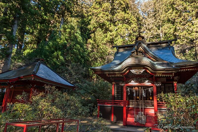 神楽殿と拝殿