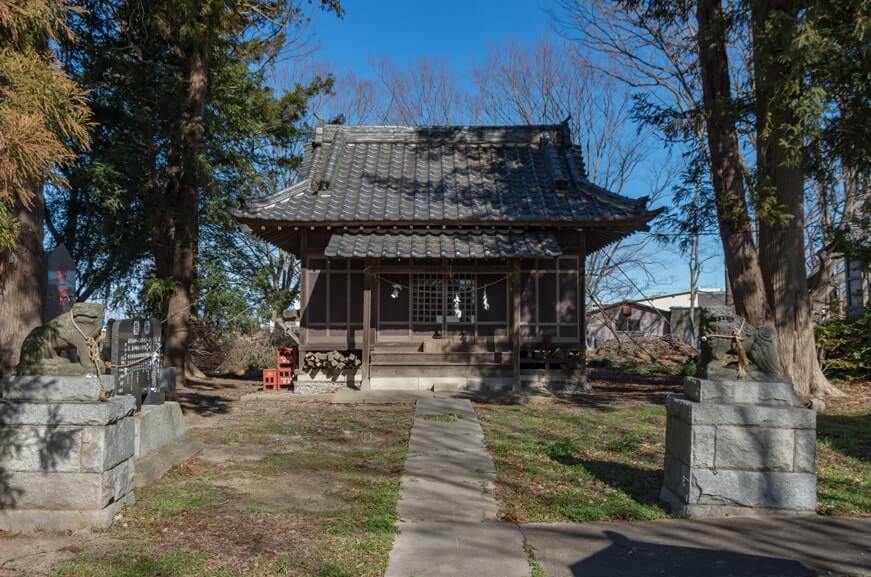 香取神社の拝殿