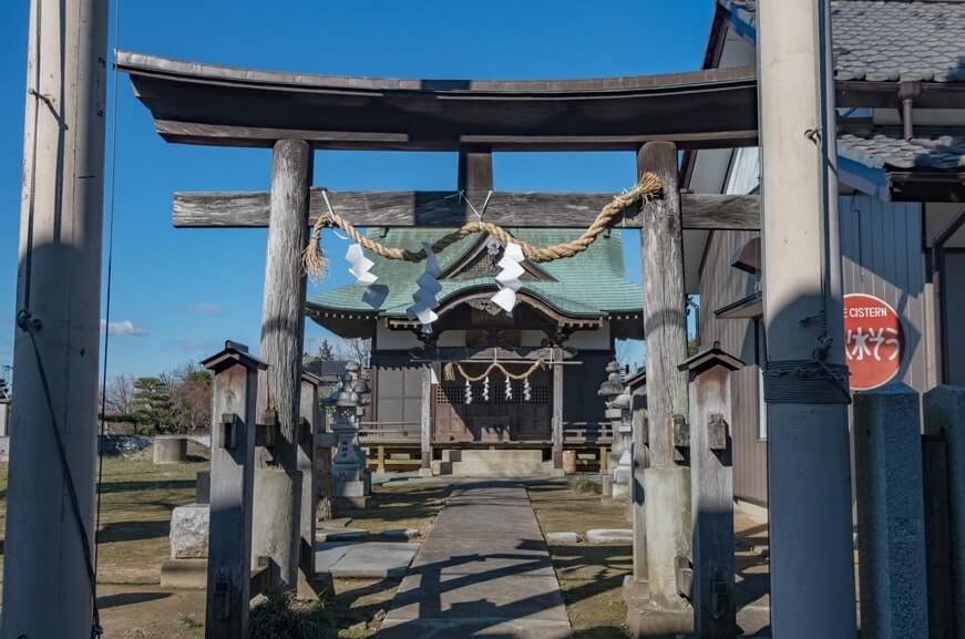 甲神社の鳥居