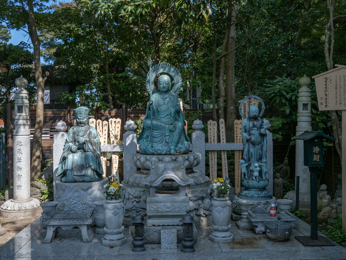延命地蔵菩薩像