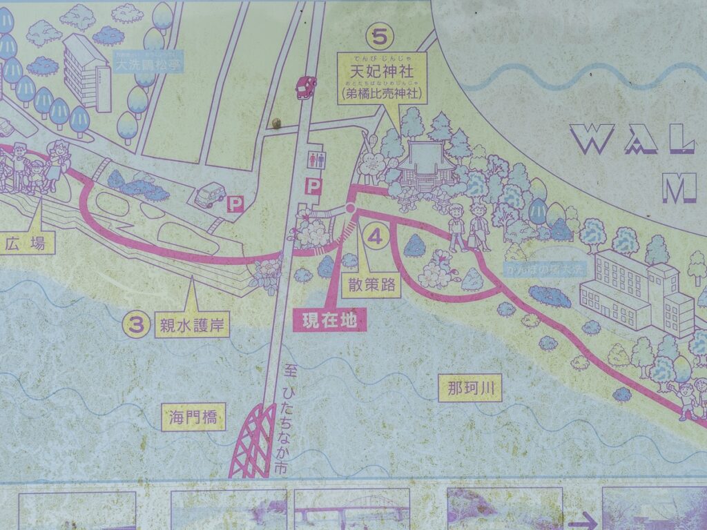天妃神社（弟橘比売神社）の地図